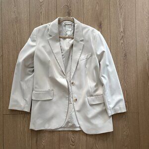 H&H Off White Blazer - S